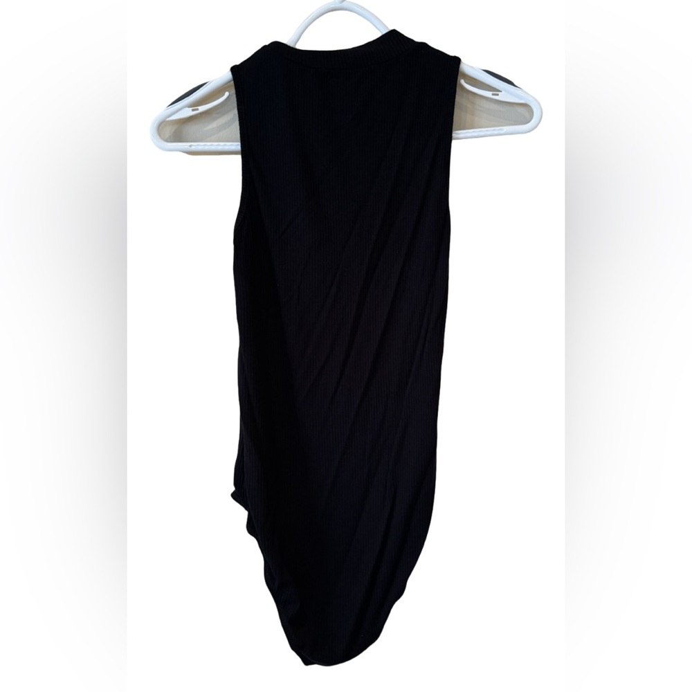 Crewneck Ribbed Bodysuit - Picture 3 of 3